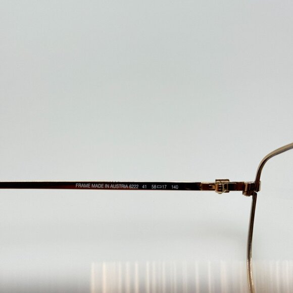 Alfred Dunhill Eyeglasses Eye Glasses Frames 6222 41 58-17-140 Austria Vintage - Picture 6 of 6